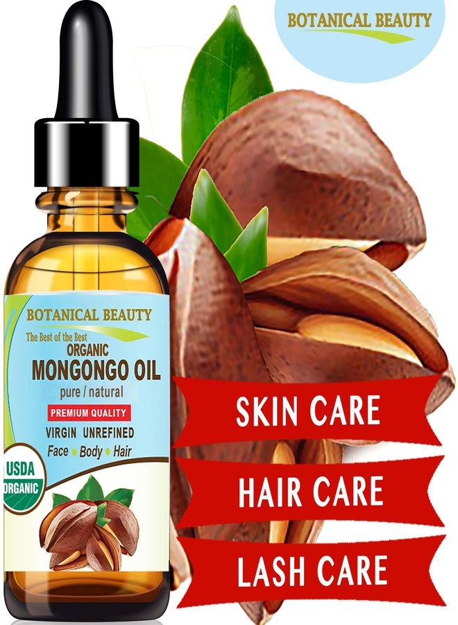 Botanical Beauty Organic MONGONGO OIL Manketti Seed Oil 100% Pure Natural Virgin Unrefined Cold-Pressed Carrier Oil for Face Skin Body Hair Lip Nails Rich in Vitamin E (0.5 Fl Oz 15 ml) - Image 3